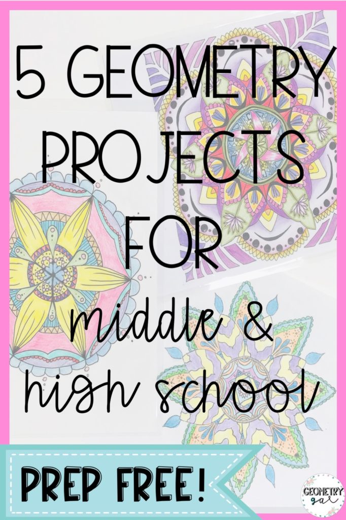 5 Geometry Projects for Middle and High School - Lindsay Bowden