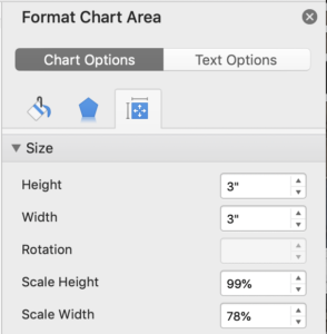 Chart Size