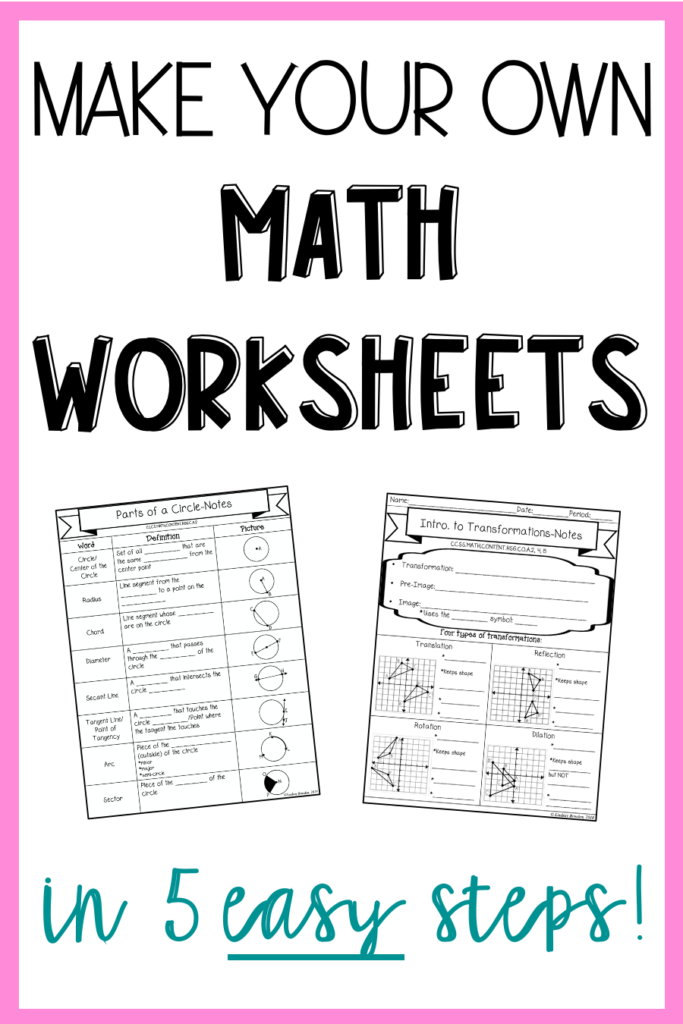 make-your-own-math-worksheets