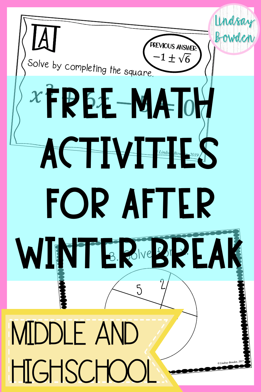 13 free math worksheets and activities lindsay bowden