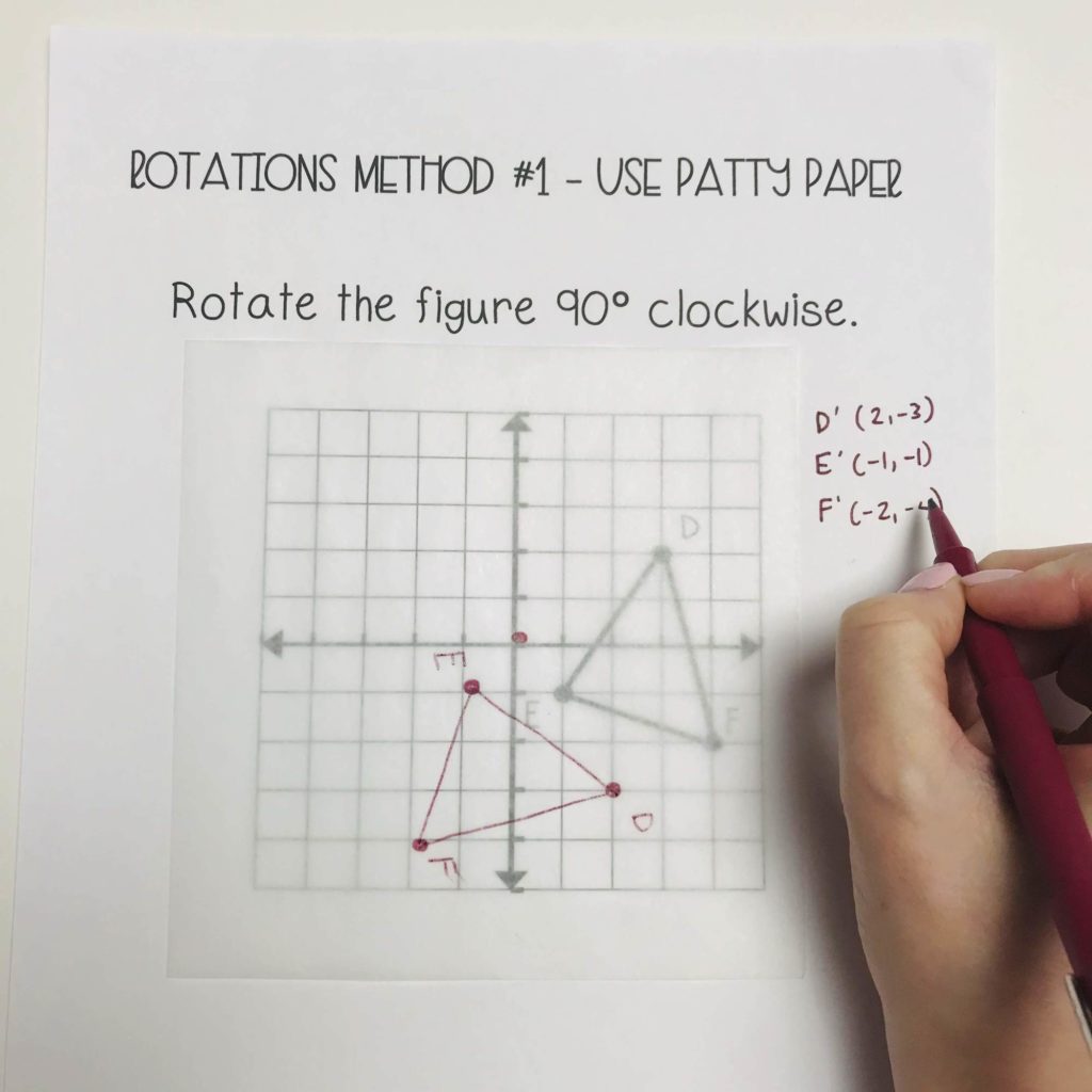 3 Ways to Rotate a Shape - Lindsay Bowden