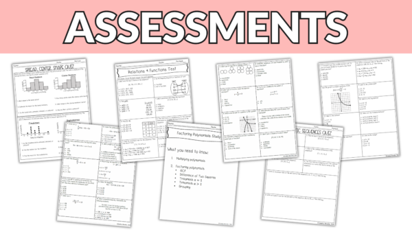 Algebra 1 Squad Curriculum - Image 6