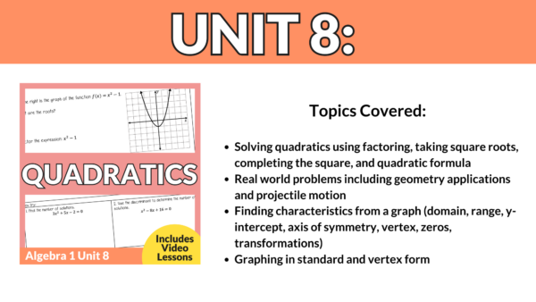 Algebra 1 Squad Curriculum - Image 17