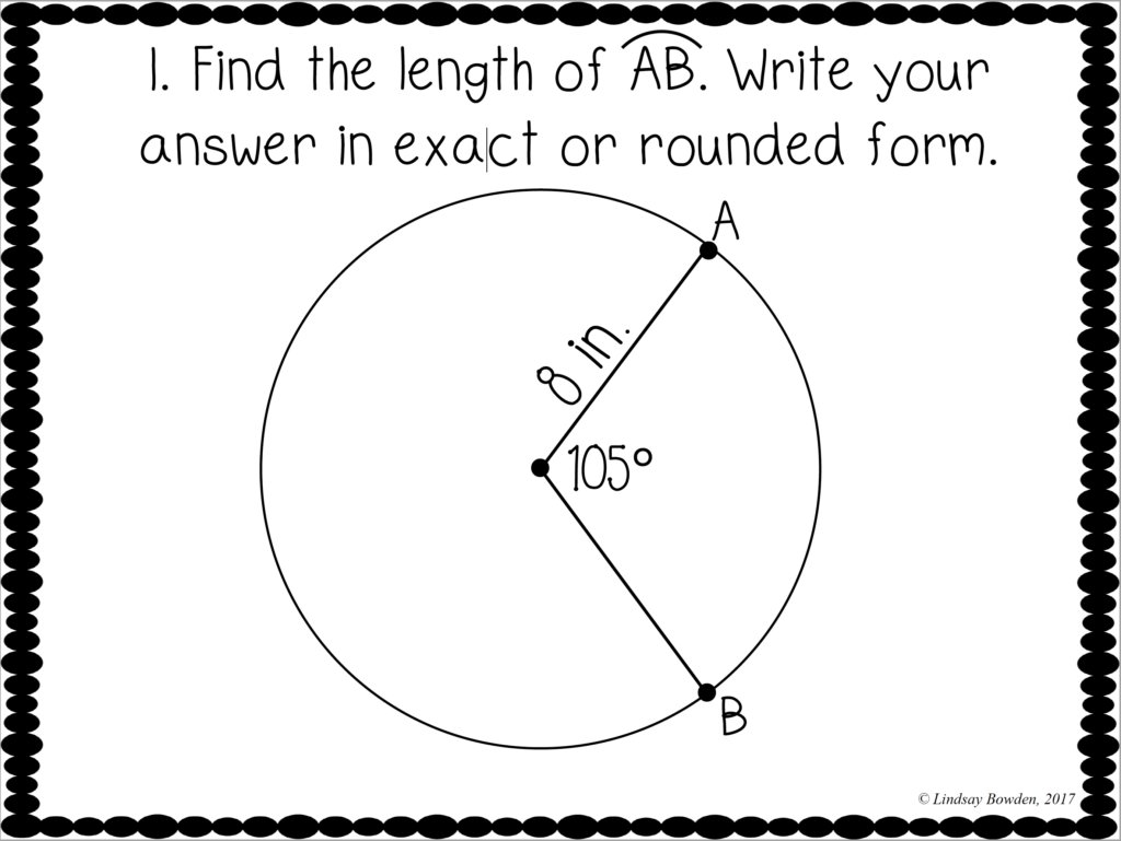 Circles Theorems Task Cards - Image 2