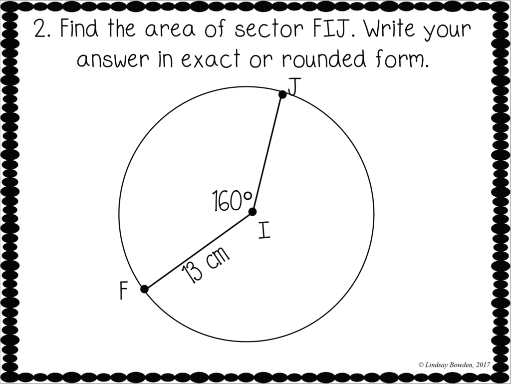 Circles Theorems Task Cards - Image 3
