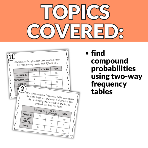 Compound Probability Task Cards - Image 3