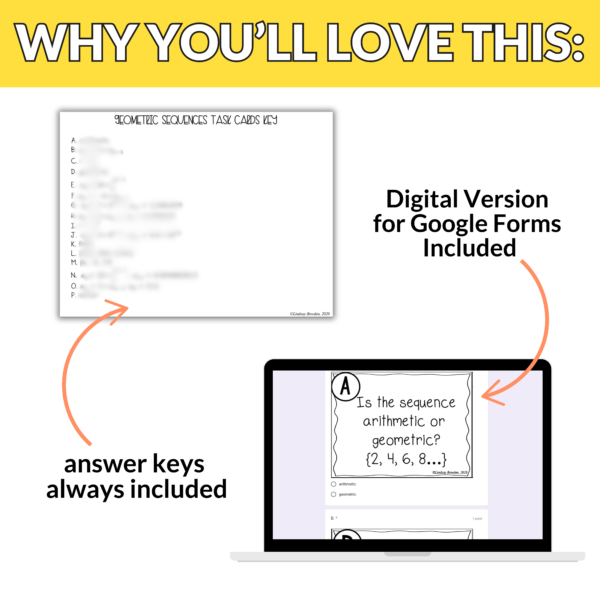 Geometric Sequences Task Cards - Image 4