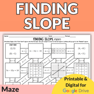 Finding Slope Maze
