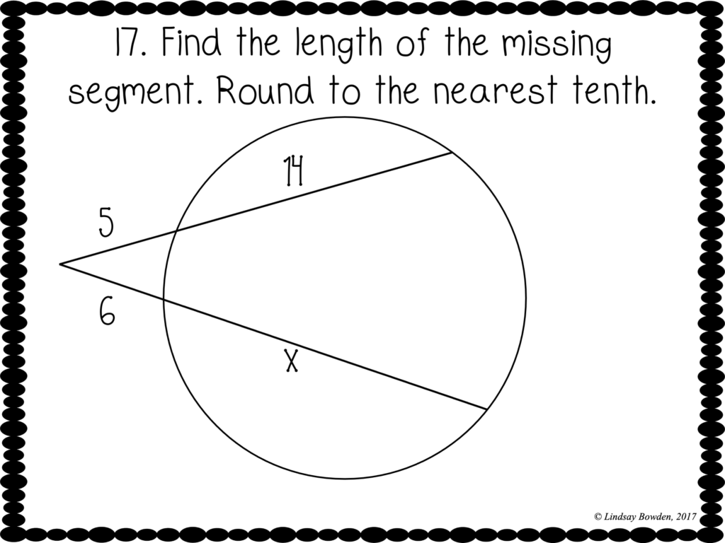 Circle Theorems Digital Task Cards - Lindsay Bowden