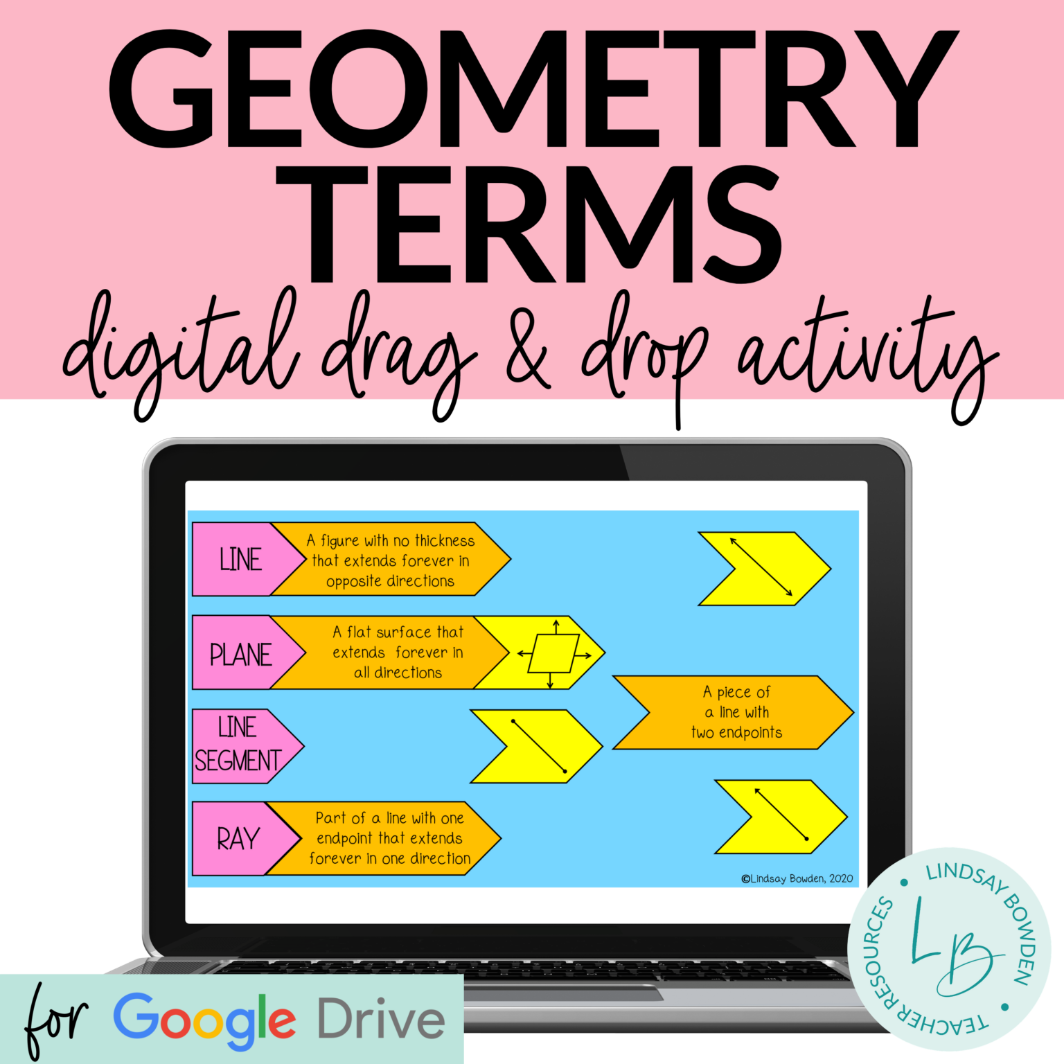 Geometry Terms Digital Activity Lindsay Bowden