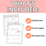 Solving and Graphing Inequalities with One Variable Notes & Worksheets ...