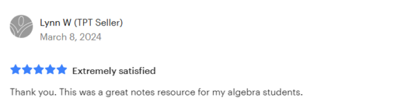 Solving and Graphing One-Variable Inequalities Notes and Worksheets Algebra 1 - Image 5