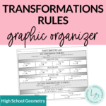 Transformations Rules Graphic Organizer - Lindsay Bowden