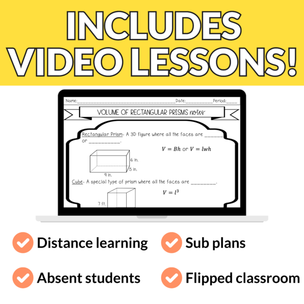 Volume and Cavalieri’s Principle Notes and Worksheets for 9th - 11th Grade - Image 3