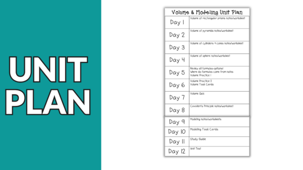 Volume & Modeling Unit (Geometry Unit 8) - Image 7
