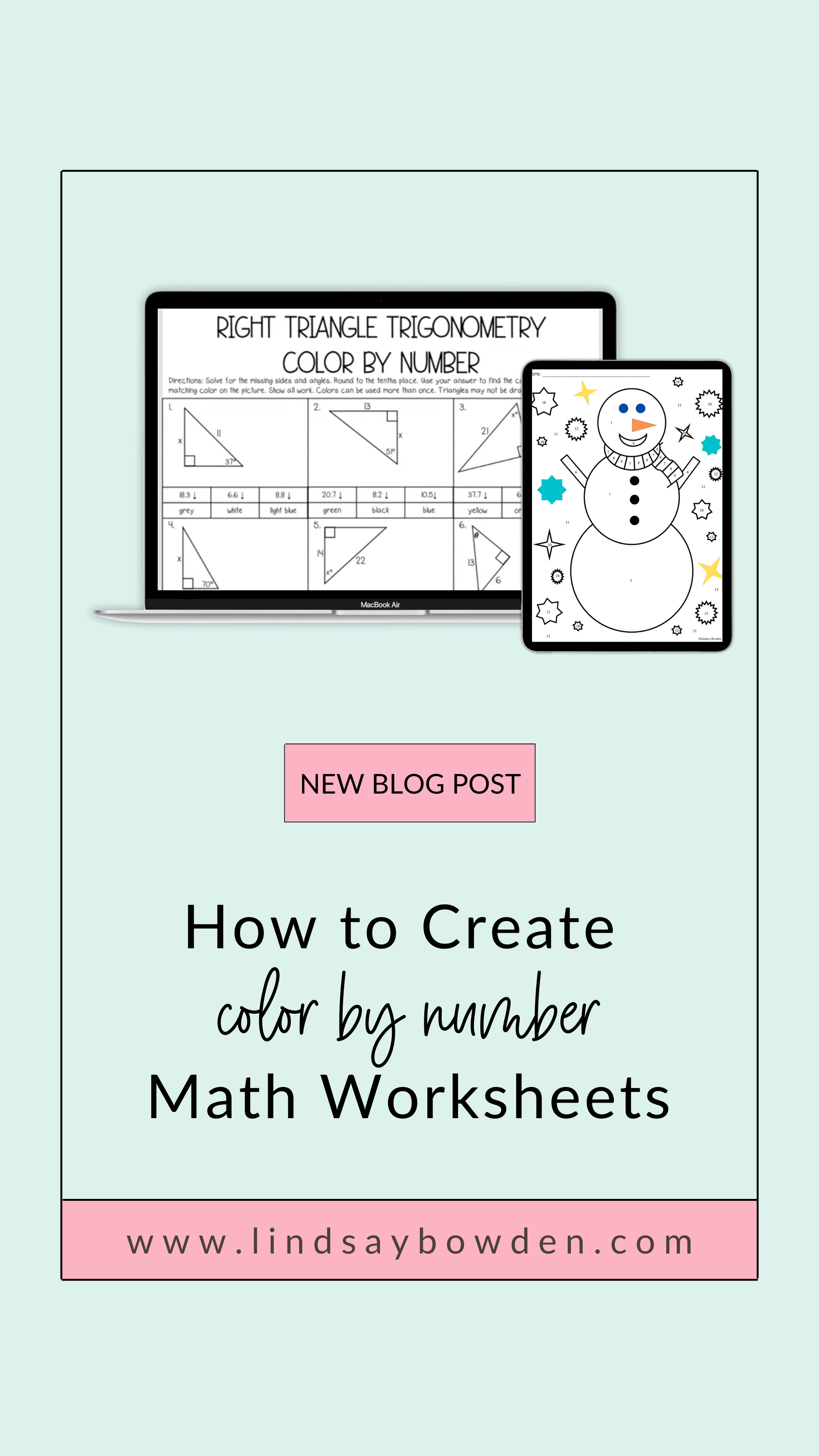 Create Your Own Color By Number Worksheet Worksheets For Kindergarten