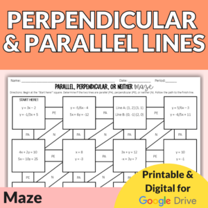 Parallel, Perpendicular, or Neither Maze