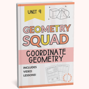 Coordinate Geometry Workbook for High School