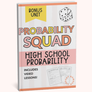 Compound & Conditional Probability High School Workbook